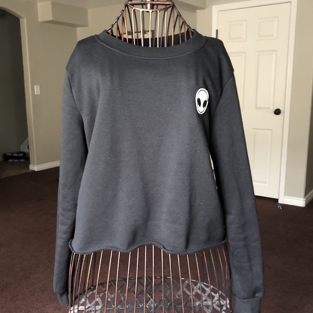 Cropped sweatshirt